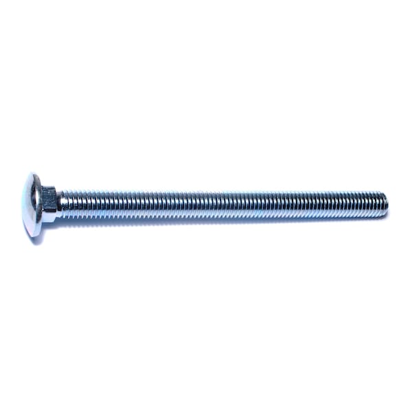 Midwest Fastener Carriage Bolt, Square Neck, 13 (Coarse), 6-1/2 in L, Steel, Zinc Plated, 25 PK 01150 - main